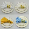 Serviettes en Satin pour Décoration de Mariage, Anniversaire, ixde Noël, Grill, Torchon, Mouchoir, Fournitures de Restaurant, 30x30cm, 50 Pièces