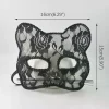 masque de renard cosplay d'halloween, masque pour les yeux sexy en dentelle, masque animal demi visage, masque de chat érotique en dentelle, jouets sexuels pour femmes pour couple