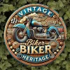 vintag eboard sign, motard heritage moto, design de course rétro look vintage art mural pour bar, café, maison de plage, arrière cour