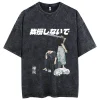 fushigflats t shirt imprimé toji pour hommes et femmes, jujutsu kaimmense anime, Économie manga d'été, t shirt en coton lavé, t shirt harajuku