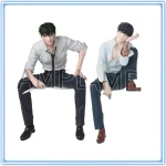 Figurine originale Yakuza fiancé Toriashi Shoma Miyama Kirishima, Posture assise, modèle d&rsquo;action, décoration de bureau