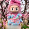 ensemble jupe kimono miniature pour 17cm labubu v1/v2/v3, vêtements de poupée mignons, accessoires de mode, jolis cadeaux