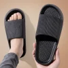 pantoufles de maison pour femmes, intérieur d'invité, antidérapantes, silencieuses, sans pieds puzzants, pour couple, salle de bain, printemps et été, pour hommes