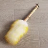 plumeau en laine, détails intérieurs de voiture, dépoussiéreur de fourrure longue et douce, brosse de nettoyage multifonctionnelle