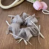 nouveau coréen simple dentelle maille bandeau pour femmes doux nœud ruban élastique bandeau filles quotidien cheveux accessoires