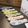 tongs tendance vêtements d'extérieur d'été à la mode clip sur pantoufles de plage anti dérapant couple attelle pantoufles loisirs commodité