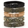 Ceinture tactique de Camouflage en plein air pour hommes, ceinture en tissu Oxford, ceinture d&rsquo;alpinisme, ceinture de taille large en Nylon, ceinture de travail neutre