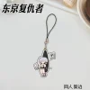 anime japonais tokyo vengeance manjiro sano, périphériques de dessin animé, design créatif, pendentif en acrylique, décoration de téléphone portable, cadeau