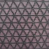 tissu triangulaire filé à la mode française, tissu noir et blanc, manteau de couture durable, automne et printemps