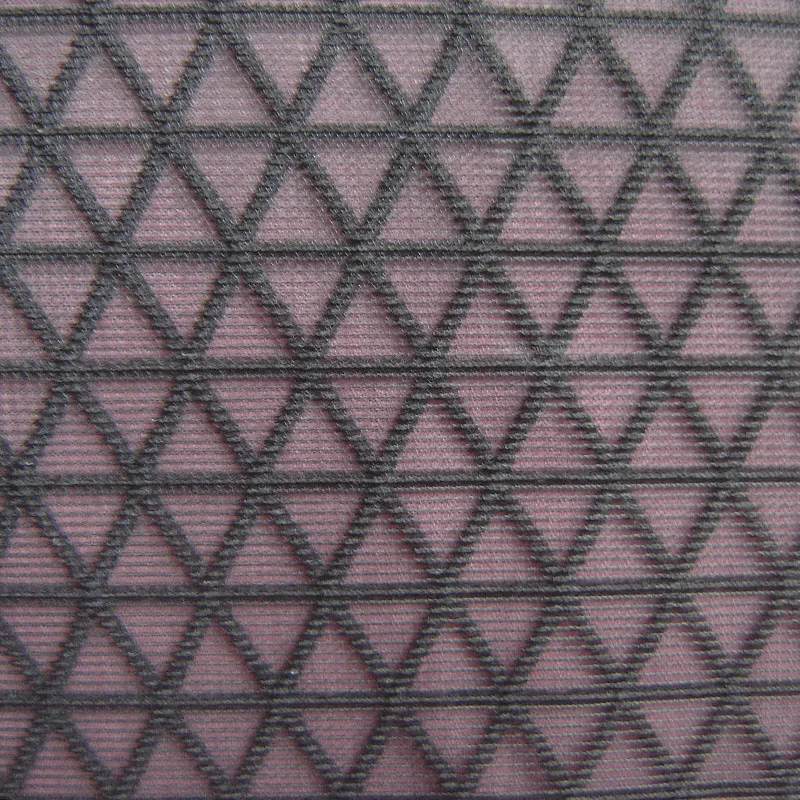 tissu triangulaire filé à la mode française, tissu noir et blanc, manteau de couture durable, automne et printemps tissu triangulaire filé à la mode française, tissu noir et blanc, manteau de couture durable, automne et printemps