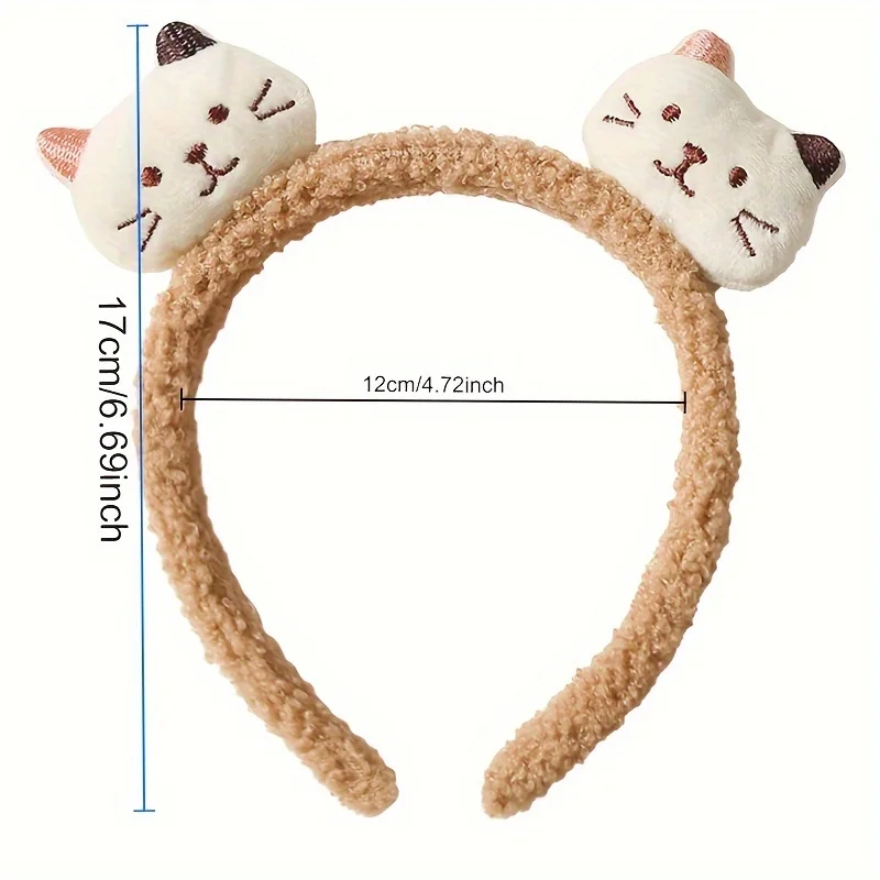 adorable bandeau chaton en peluche – accessoire cheveux doux et antidérapant pour femmes et filles, parfait pour le lavage et le coiffage du visage, adorable bandeau chaton en peluche – accessoire cheveux doux et antidérapant pour femmes et filles, parfait pour le lavage et le coiffage du visage,