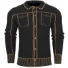 cardigan ouvert confortable pour hommes, tricot décontracté avec fausse poche, pull à la mode, automne hiver