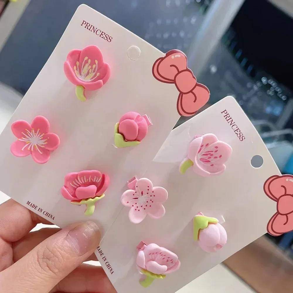 Épingles à cheveux peach none blossoms pour femmes et filles, pince à cheveux, vêtements de sauna, accessoires de dessin animé, tulipe sakura, cordon à cheveux fleur, ornement, nouveau Épingles à cheveux peach none blossoms pour femmes et filles, pince à cheveux, vêtements de sauna, accessoires de dessin animé, tulipe sakura, cordon à cheveux fleur, ornement, nouveau