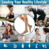 chaussettes de compression à fermeture éclair pour hommes et femmes, chaussettes hautes de maternité, anti fatigue, extensibles, sox, course en plein air, randonnée, sport, ysz01