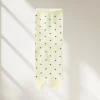 chaussettes tubulaires à deux orteils confortables, à volants, fines et séparées, en coton, respirantes, mi mollet, pour femmes, 2 paires