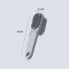 brosse à chaussures en caoutchouc double face, poils souples, pour vêtements, chaussures, soins spécialisés, étanche, outil de nettoyage pour enlever la saleté