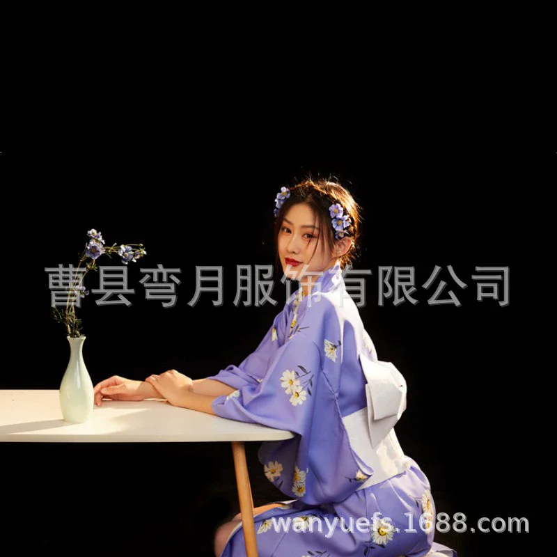 peignoir yukata de style japonais pour femmes, imprimé floral haori, uniforme japonais divin sakura, robe kimono pour filles, costume cosplay, nouvelle collection 2025 peignoir yukata de style japonais pour femmes, imprimé floral haori, uniforme japonais divin sakura, robe kimono pour filles, costume cosplay, nouvelle collection 2025
