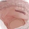 pochette de maquillage élégante, douce et mignonne, sac buccal de style japonais, sacs à cosmétiques de rangement décontractés à la mode pour femmes