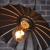 applique japonaise en bois massif, lampe de chevet pour chambre à coucher, style nordique rétro, bras à bascule pliant, pour restaurant, allée, art en fer