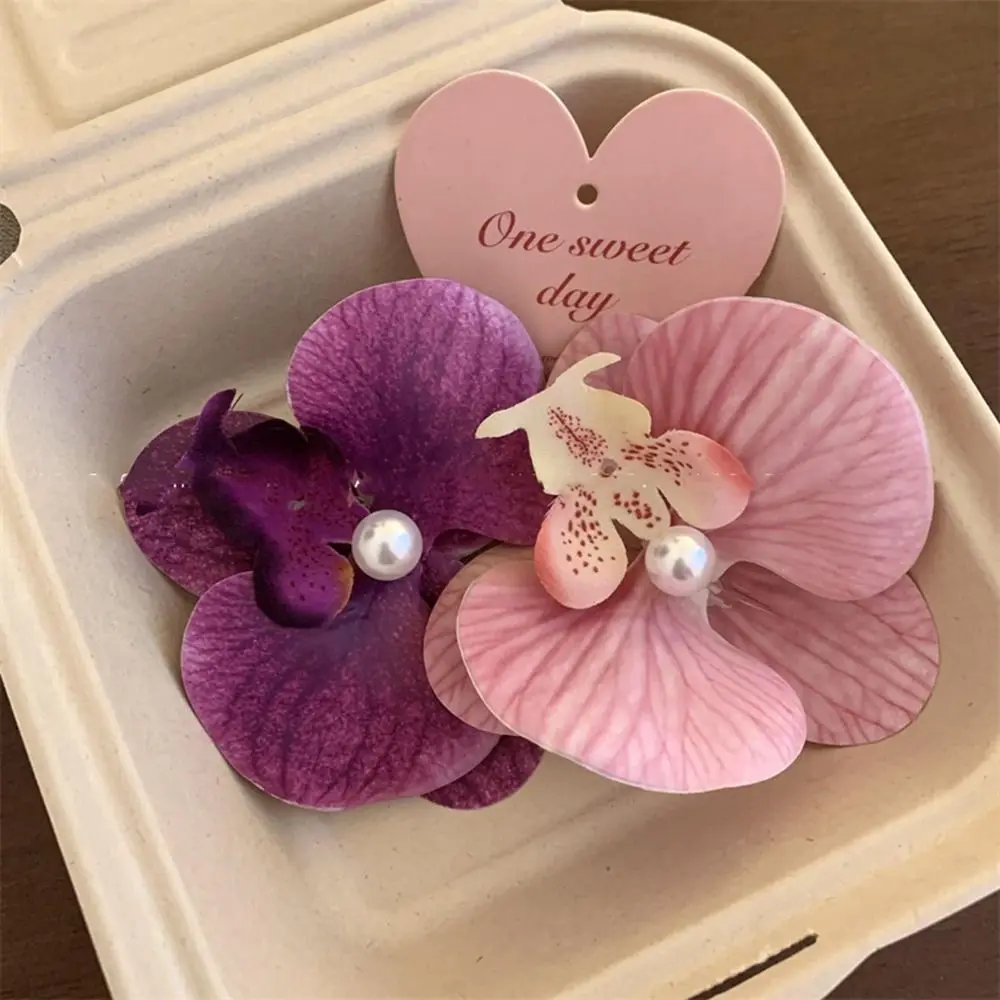 pince à cheveux en tissu fleur orchidée papillon style coréen orchidée fleur épingle à cheveux bord de mer vacances chapeaux perle fille pince à cheveux femmes pince à cheveux en tissu fleur orchidée papillon style coréen orchidée fleur épingle à cheveux bord de mer vacances chapeaux perle fille pince à cheveux femmes