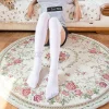 mode jambe femmes chaussettes sur genou chaussettes solides chauffe genou chaussettes hautes 5 couleurs en option