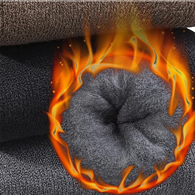 3 paires de chaussettes de bottes pour femmes, chaussettes thermiques pour l'hiver épais, chaussettes chaudes d'extérieur, douces et chaudes, classiques, en coton pour grandes filles 3 paires de chaussettes de bottes pour femmes, chaussettes thermiques pour l'hiver épais, chaussettes chaudes d'extérieur, douces et chaudes, classiques, en coton pour grandes filles