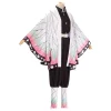 cosplay adulte enfants anime démon tueur kimetsu no yaiba kochou shinobu costume kimono halloween vêtements