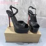 Sandales à bouche de poisson à plateforme haute pour femmes, classiques, simples, Sexy, Design Mature, robe de Banquet, bretelles croisées, bout ouvert, talons hauts