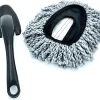 outil de nettoyage de brosse de plumeau de voiture en microfibre multifonctionnelle pour l'intérieur et l'extérieur de la voiture, plumeau lavable pour voiture, maison, cuisine