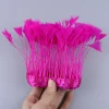 garniture de plumes de dinde marabout colorées de 2 mètres, 8 à 10cm, artisanat de couture, plume, robe, chapeau, décor de plumes, frange de ruban