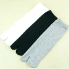 Chaussettes de Cosplay Anime, tongs japonaises, sandales à bout fendu, Tabi Ninja, chaussettes à sabots Kimono unisexes en coton