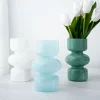 vase en verre nordique, décoration de maison, décor de salle, pot de fleur, décoration de maison, vase de bureau