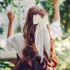 Épingle à cheveux coréenne à nœud papillon pour femme et fille, barrette en ruban de satin, nœud doux, tête arrière, clip de printemps, couvre chef, accessoires élégants