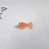 breloques kawaii en forme de petit poisson, carpe koi, pour la fabrication de bijoux, animaux, pendentifs en forme de poisson rouge, artisanat, boucle d'oreille, porte clés, 10 pièces
