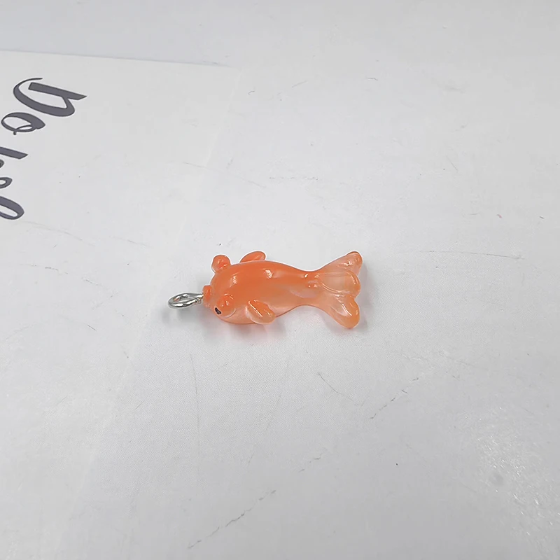 breloques kawaii en forme de petit poisson, carpe koi, pour la fabrication de bijoux, animaux, pendentifs en forme de poisson rouge, artisanat, boucle d'oreille, porte clés, 10 pièces breloques kawaii en forme de petit poisson, carpe koi, pour la fabrication de bijoux, animaux, pendentifs en forme de poisson rouge, artisanat, boucle d'oreille, porte clés, 10 pièces