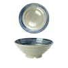 bol en mélamine de style japonais, soupe de nouilles en poudre, vaisselle en imitation porcelaine