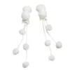 accessoires pour cheveux à pampilles de style dessin animé, couvre chef en boule, pince latérale, pinces à cheveux polyvalentes bicolaires pour hommes, femmes, enfants et bébés