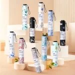1 pièces Parapluie triple pliable Protection solaire ultra légère Protection UV Parasol adapté à la fois claire Jour et la pluie 1 pièces Parapluie triple pliable Protection solaire ultra légère Protection UV Parasol adapté à la fois claire Jour et la pluie