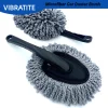 Outil de nettoyage de brosse de plumeau de voiture en microfibre multifonctionnelle pour l’intérieur et l’extérieur de la voiture, plumeau lavable pour voiture, maison, cuisine Outil de nettoyage de brosse de plumeau de voiture en microfibre multifonctionnelle pour l’intérieur et l’extérieur de la voiture, plumeau lavable pour voiture, maison, cuisine