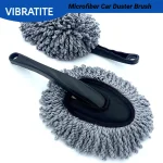 Outil de nettoyage de brosse de plumeau de voiture en microfibre multifonctionnelle pour l’intérieur et l’extérieur de la voiture, plumeau lavable pour voiture, maison, cuisine Outil de nettoyage de brosse de plumeau de voiture en microfibre multifonctionnelle pour l’intérieur et l’extérieur de la voiture, plumeau lavable pour voiture, maison, cuisine