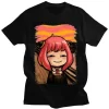 t shirt estival et esthétique rétro pour femme, espion x, famille anya forger, graphique, japonais, harajuku