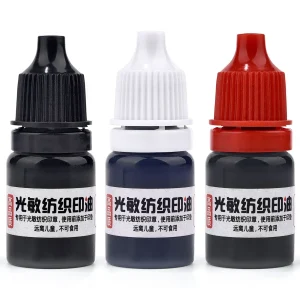 Encre imperméable pour vêtements textiles, 5ml, 1 pièce, encre spéciale pour étudiants et enfants, tampon de nom, impression sur vêtements, lavage, ne se décolore pas