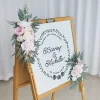 Boho artificiel arc de mariage fleurs Eucalyptus guirlande rideaux signe de bienvenue Floral mariage arc fleurs bricolage Boho artificiel arc de mariage fleurs Eucalyptus guirlande rideaux signe de bienvenue Floral mariage arc fleurs bricolage
