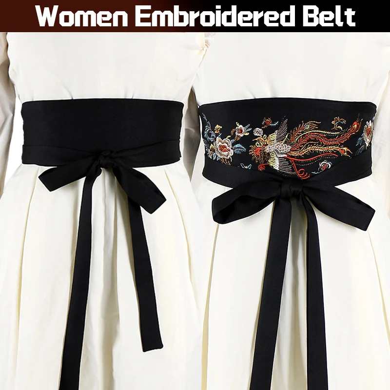 style chinois ceinture brodée kimono ceinture de cravate rétro satin traditionnel hanfu robe ceinture femmes obi yukata robe corset style chinois ceinture brodée kimono ceinture de cravate rétro satin traditionnel hanfu robe ceinture femmes obi yukata robe corset