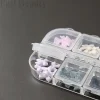 breloques à ongles de luxe pour la décoration de nœuds japonais mignons, pièces de ruban kawaii, conception de figurines de bijoux, faux accessoires et outils de manucure