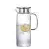 théière d'été transparente en verre borosilicate, 1/1, 2/1, 5 l, résistant à la chaleur, service à thé à fleurs, tasse de bouilloire puer transparente de grande capacité