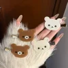 dessin animé rilakkuma épingle à cheveux filles anime relax ours bec de canard pince femmes mignon polyvalent frange chapeaux étudiant cheveux accessoires cadeau