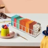 organisateur de sachets de thé, support de sachets de thé en acrylique transparent, rangement de sachets de thé pour tiroir, garde manger, cuisine, armoire, comptoir, paquet de 1