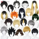 Perruque de Cosplay de haute qualité, Anime Kozume Kenma Oikawa Tooru Hinata Shoyo Kei Tsukishima Miya Osamu Miya Atsumu Shimizu Kiyoko
