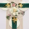 serviette de table carrée en satin lavable, serviette de service d'hôtel, mouchoir, mariage, anniversaire, décoration de banquet, 30x30cm, 6 pièces